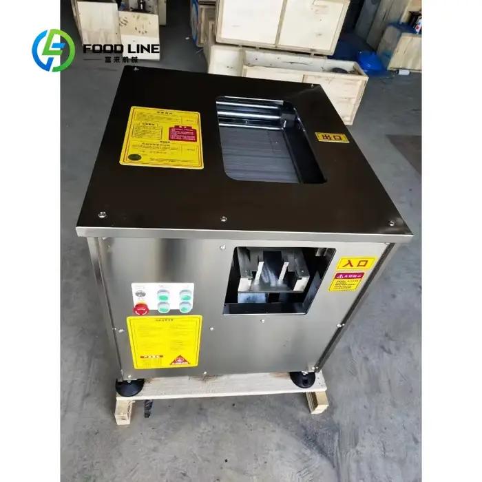 Machine de découpe multifonctionnelle personnalisée pour la transformation du saumon, du calmar, de la truite et du bœuf