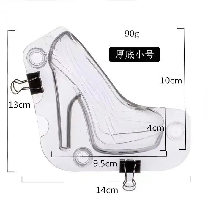Moule à chocolat en forme de chaussure à talons hauts