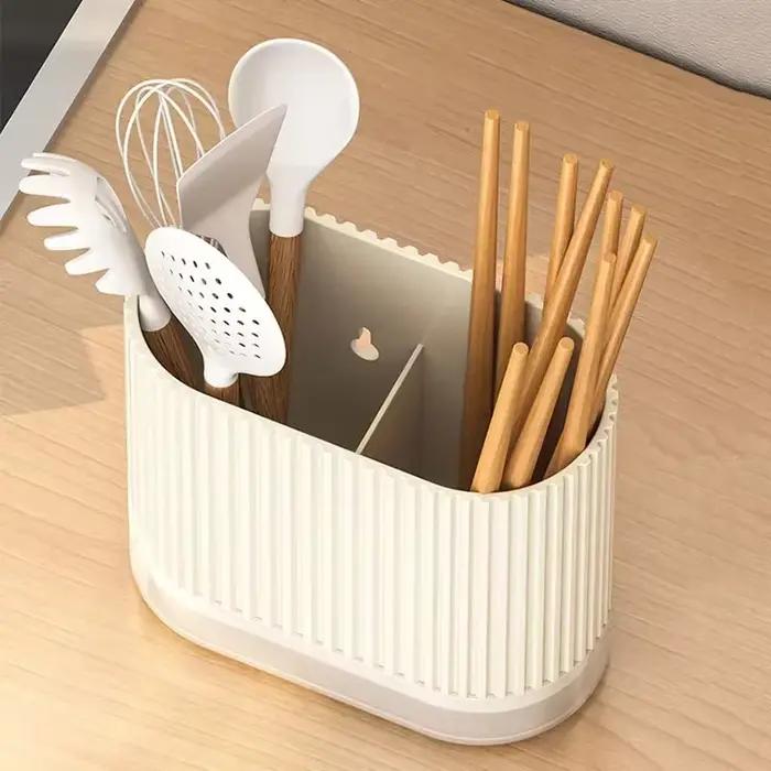 Boîte de rangement murale pour cuillère de cuisine domestique