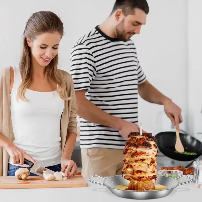 Brochette de viande verticale pour Barbecue