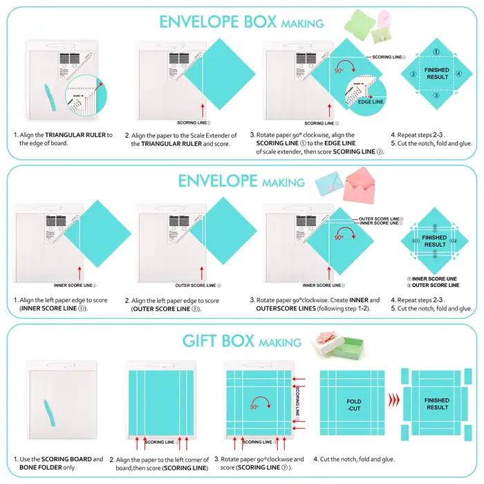 Grand tableau de marquage polyvalent 12x12 pouces