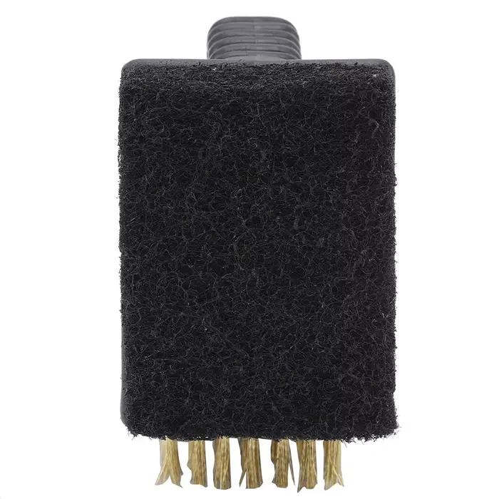Brosse de nettoyage multifonctionnelle pour barbecue, 3 en 1, acier inoxydable, brosse de nettoyage pour four, brosse métallique