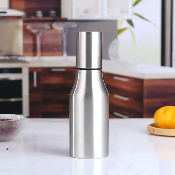 500/750/1000ml acier inoxydable Olive Anti-déversement étanche Portable accessoires de cuisine distributeur d'huile