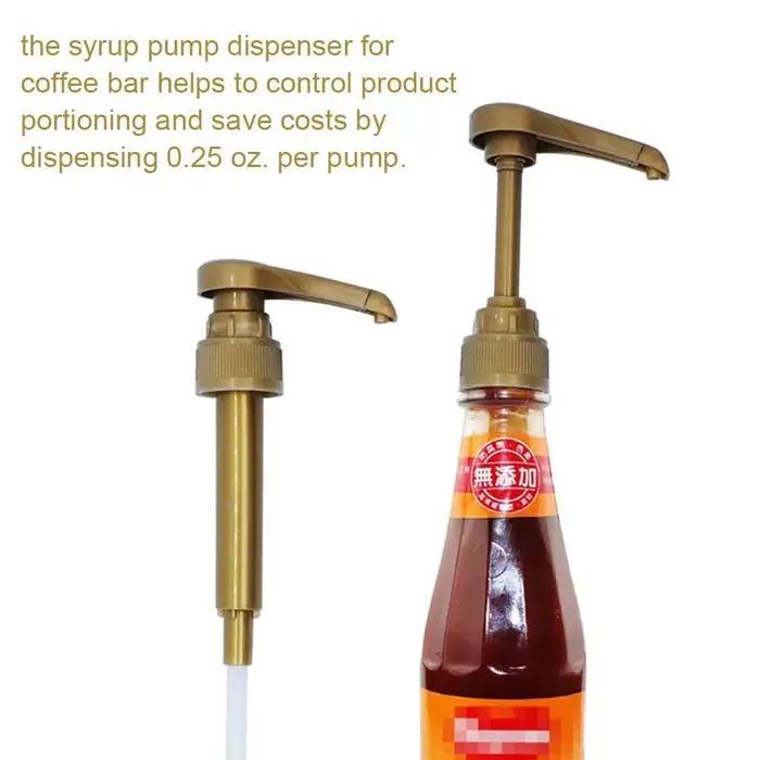 Pompe distributrice de sirop de fruits et café 750 ml