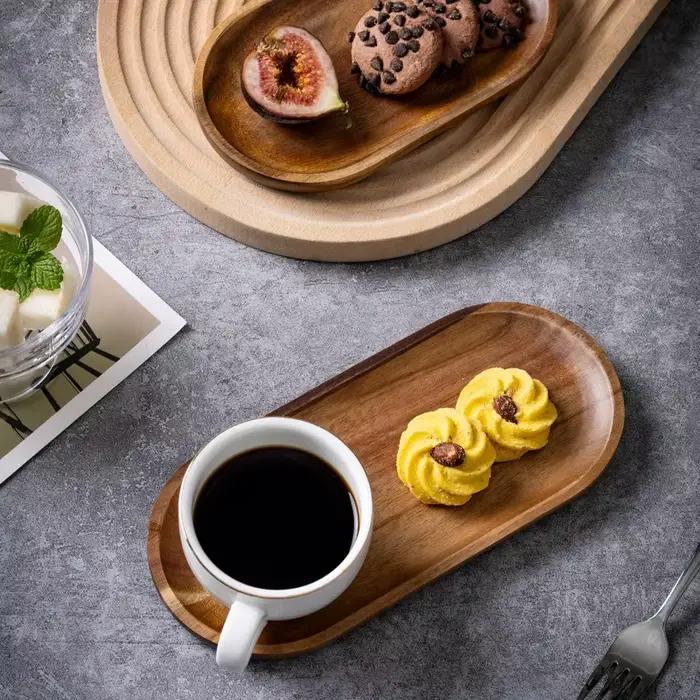Plateaux de service en bois massif