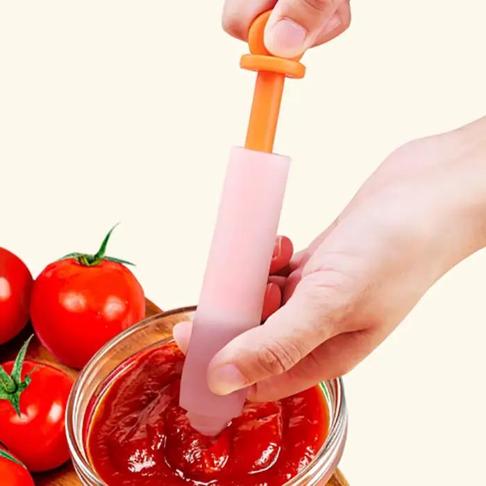 Ensemble de stylos à gaufrage en Silicone, 1 pièce, stylo d'écriture crème au chocolat, bouche de gaufrage, cuisson de gâteaux, biscuits, Dessert, stylo décoratif