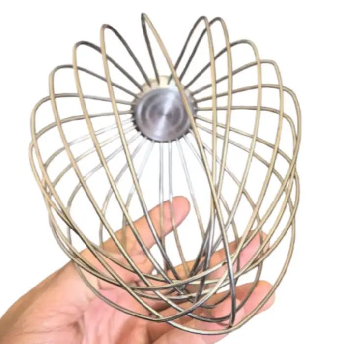 Fouet de mixeur en acier inoxydable 304 pour KENWOOD KVL6300 KVL4100 KMM770 KMM710 KVL40 – Pièce de rechange
