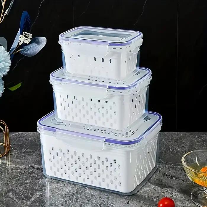 Conteneurs de stockage de fruits pour réfrigérateur