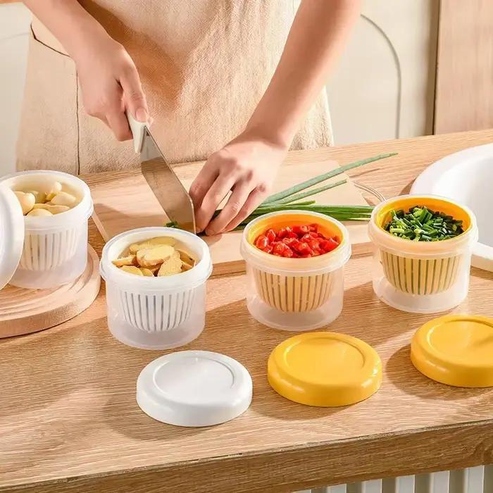Boîte de rangement de cuisine pour conservation de la fraîcheur
