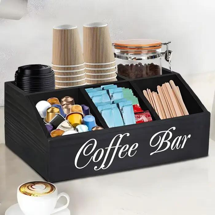 Mir à café et à thé en bois