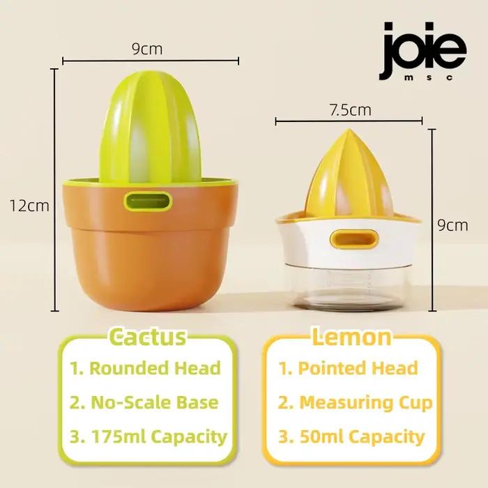 Joie Lemon Squeeze & Pour Presse-agrumes manuel Alésoirs Tasse pour usage domestique