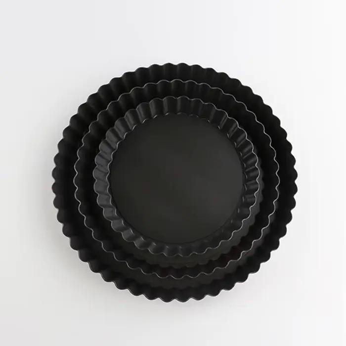 Moule à tarte cannelé, cuisson du fond amovible
