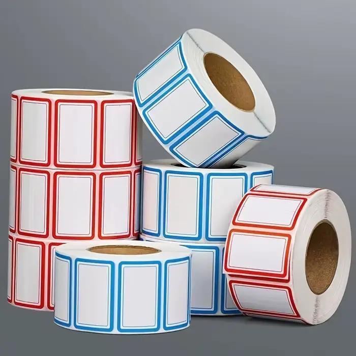 500 étiquettes pour produits congelés par rouleau - Autocollants faciles à déchirer