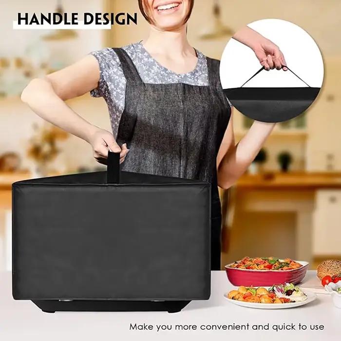 Couvercle de friteuse à Air pour Ninja AF500 AF400, résistant à la chaleur, étanche à la poussière, housse de protection pour accessoires de friteuse à Air double Zone