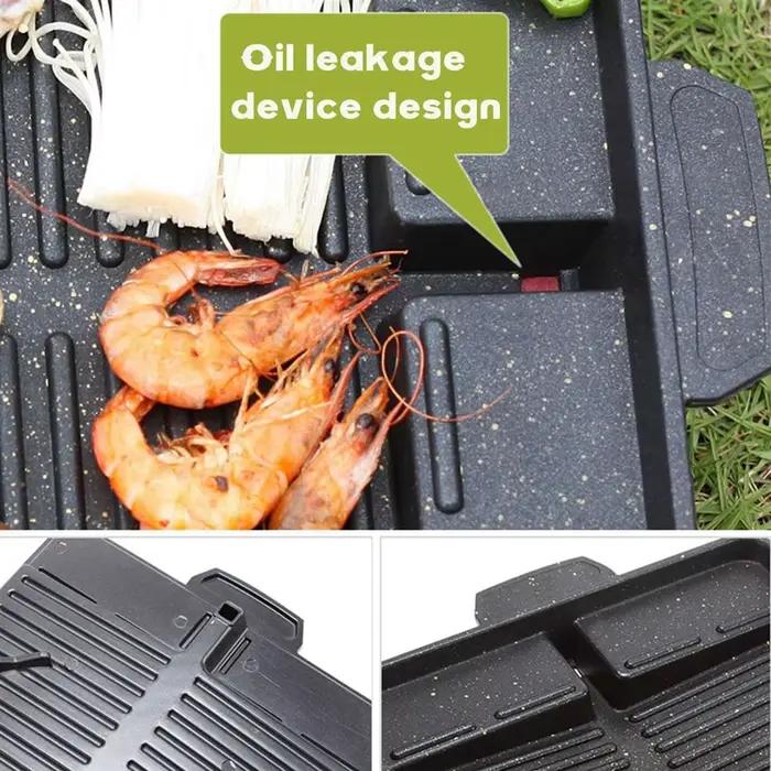 Poêle à barbecue coréenne portable