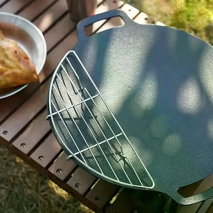 Grille de cuisson à haute température en acier inoxydable pour barbecue