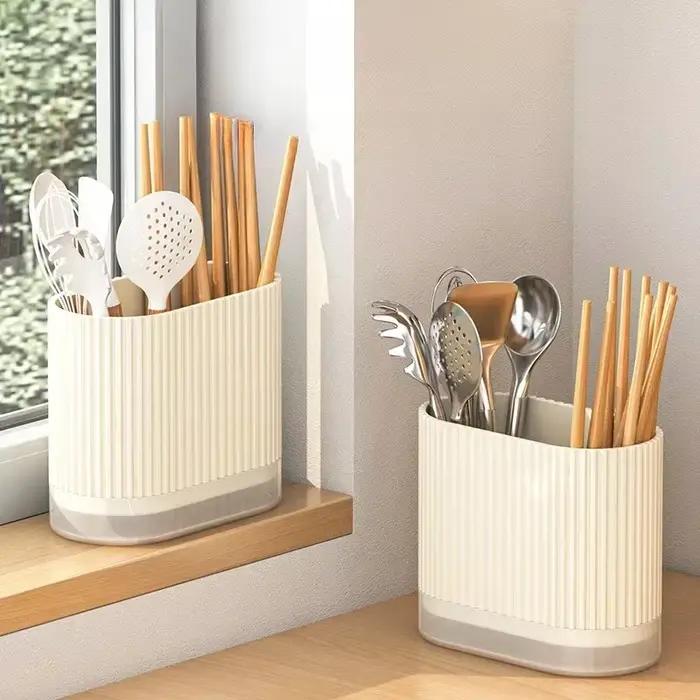 Boîte de rangement murale pour cuillère de cuisine domestique