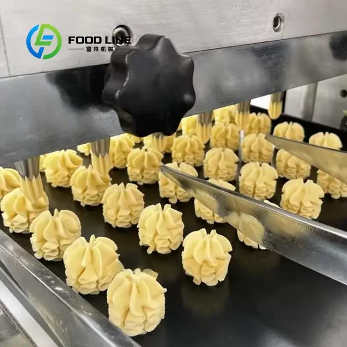 Machine à former des biscuits en acier inoxydable 304 pour la boulangerie professionnelle et la production de snacks occasions spéciales