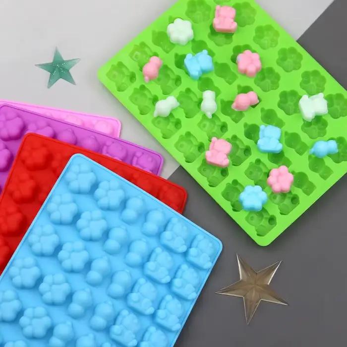 Moules en silicone pour bonbons