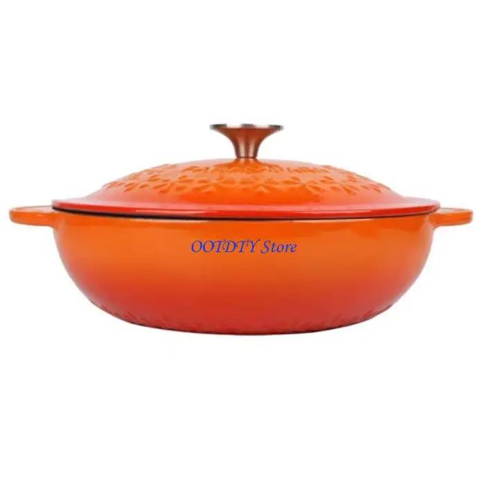 Boutons de couvercle en acier inoxydable gris clair et vert clair pour cocottes four hollandais durables et résistants à la chaleur pour cuisine professionnelle et amateur