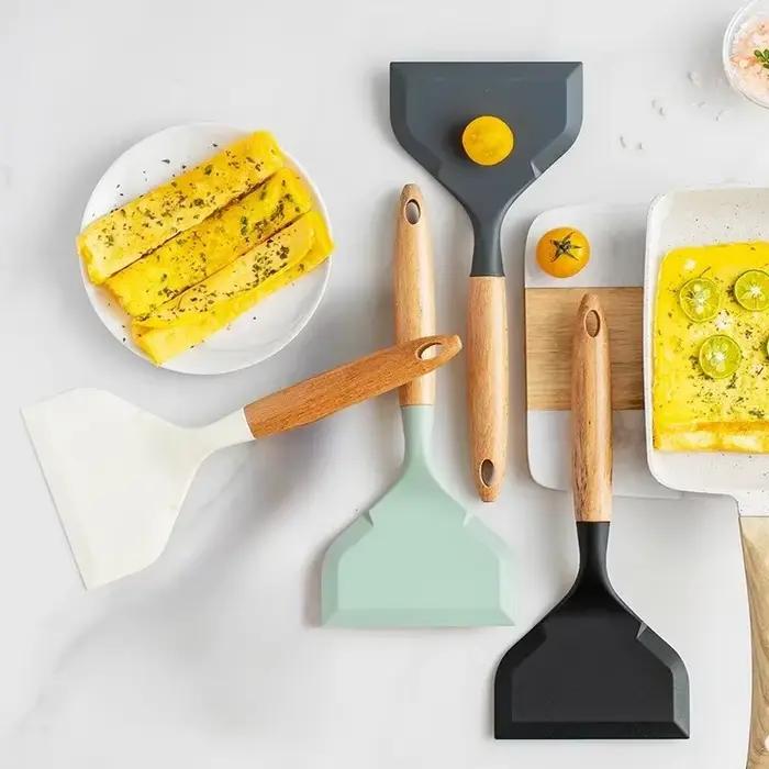 Spatule en Silicone, ustensiles de cuisine