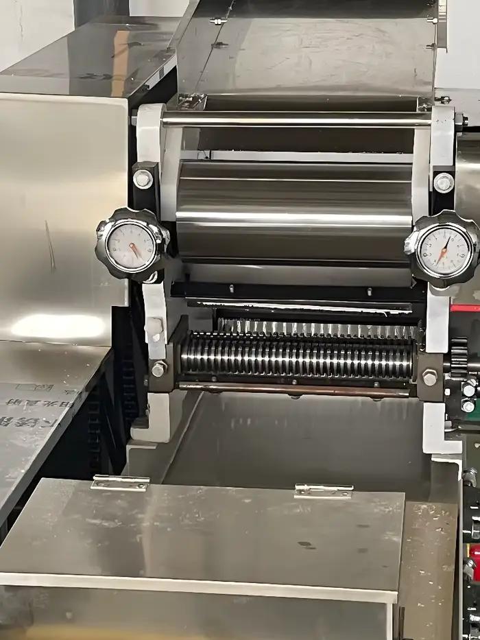 Machine à pâtes farfalle compacte personnalisée, capacité 40 kg/h, machine à former des nouilles papillon pour les petites entreprises de cuisine