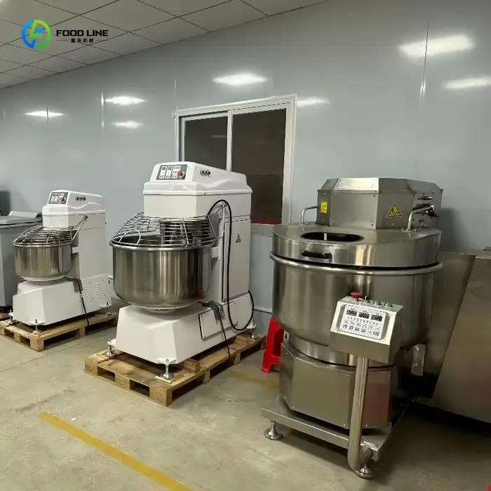 Mélangeur à spirale haute efficacité personnalisé, capacités multiples en option, pour boulangerie et pâtisserie