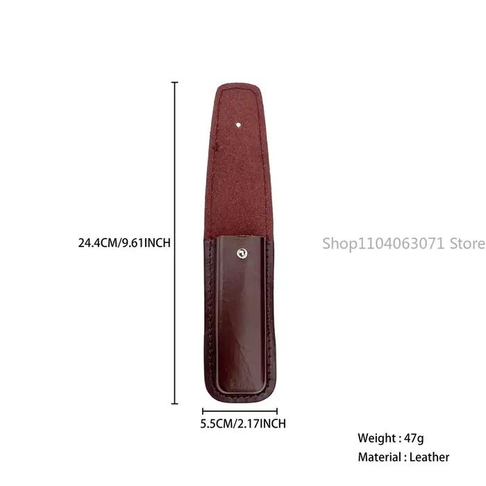 Étui de protection en cuir durable pour couteau pliant