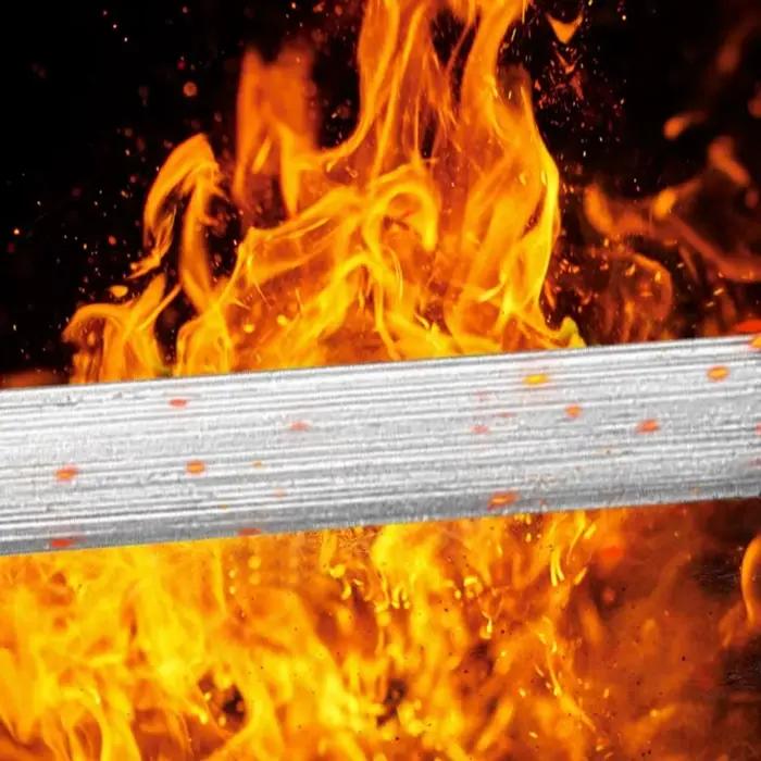 Tige d'affûtage de couteaux en acier inoxydable