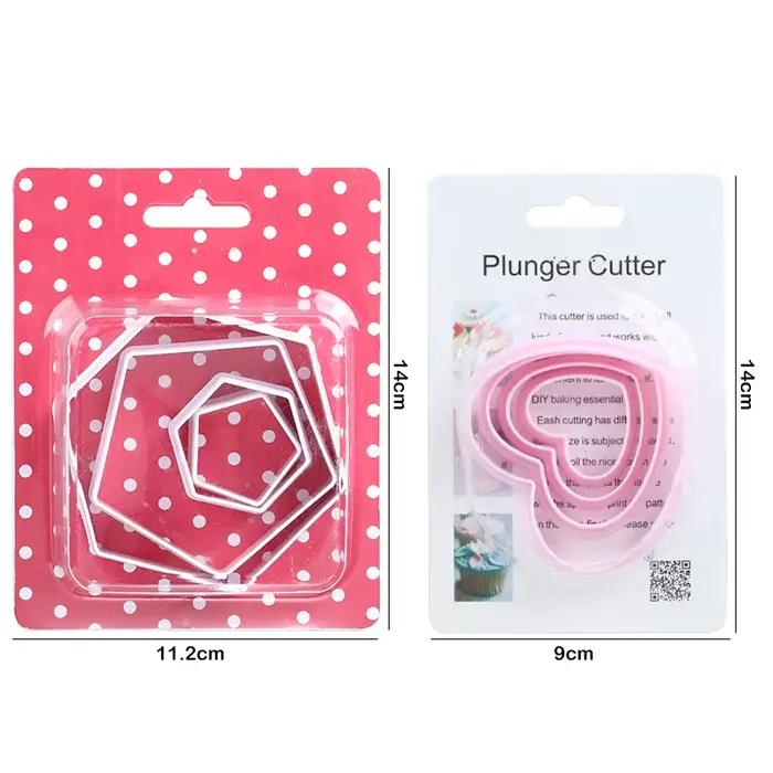 FAIS DU 4 pièces coeur emporte-pièce saint valentin amour forme Biscuit fabricant Fondant Cookie timbre pain moule gâteau décor outils