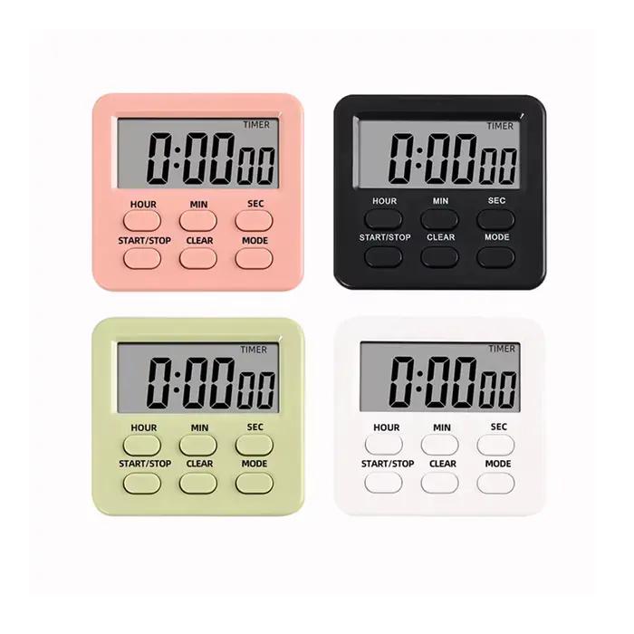 Minuteur de cuisine numérique magnétique avec écran LCD
