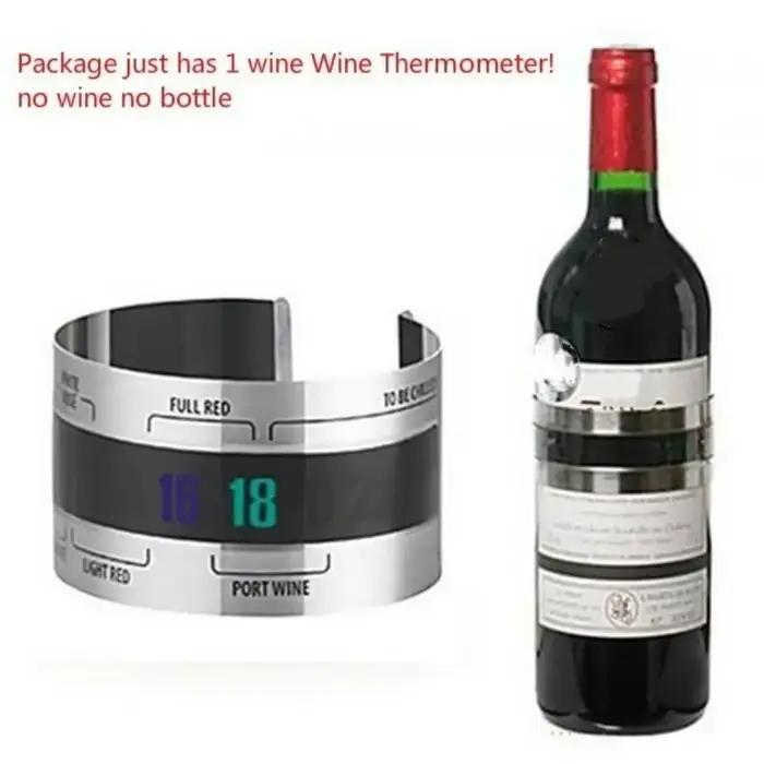 Clip de thermomètre à vin en acier inoxydable