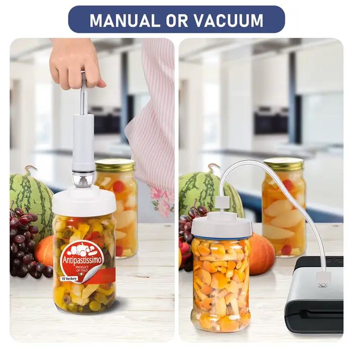 Kit de scellage sous vide pour bocaux Mason