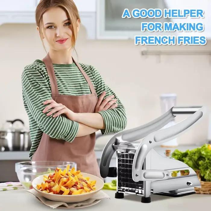 Machine de découpe de pommes de terre multifonction en acier inoxydable