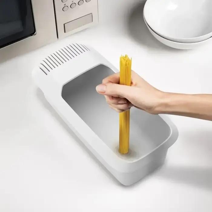 Boîte à pâtes hinta en plastique respectueux de l'environnement pour cuisiner et drainer les pâtes, idéale pour les soirées entre amis et les dîners familiaux