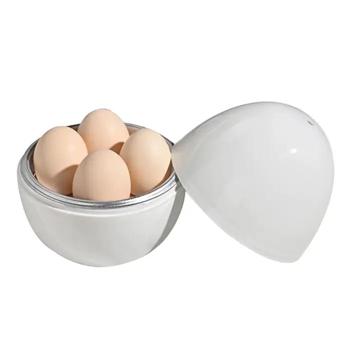 Cuiseur à œufs pour micro-ondes, 1 œuf/4 œufs, cuiseur à œufs rapide pour œufs durs et doux, chaudière à œufs, outil de cuisine