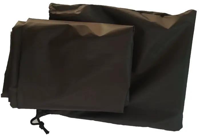 Housse de protection noire pour barbecue de 24,5 pouces, housse pour fumeur en dôme, manteau de gril d'extérieur, sur mesure disponible
