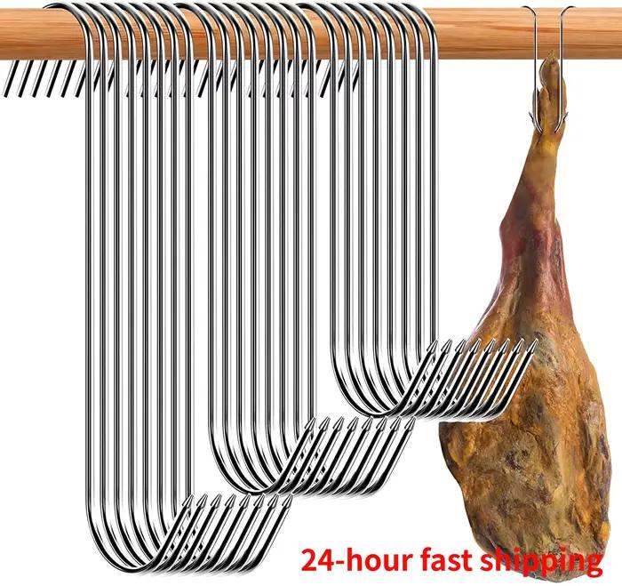 Crochet à viande de boucher en acier inoxydable