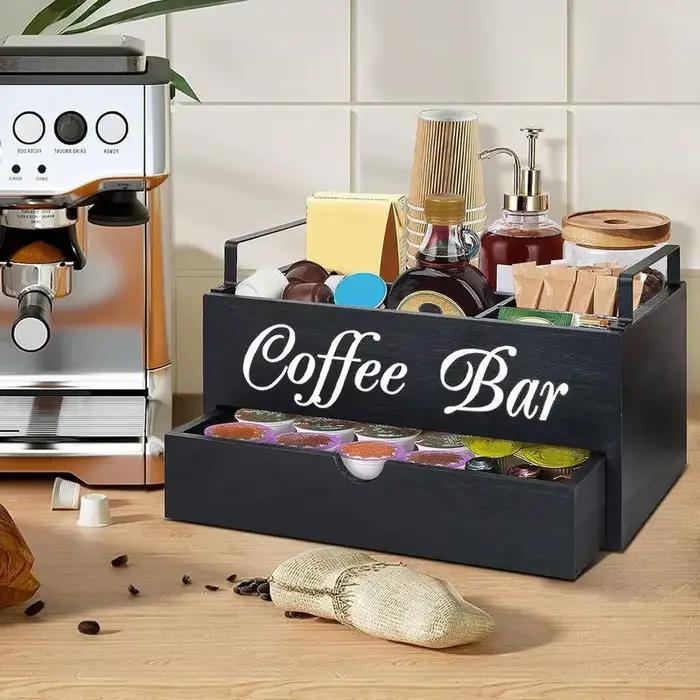 Mir à café et à thé en bois