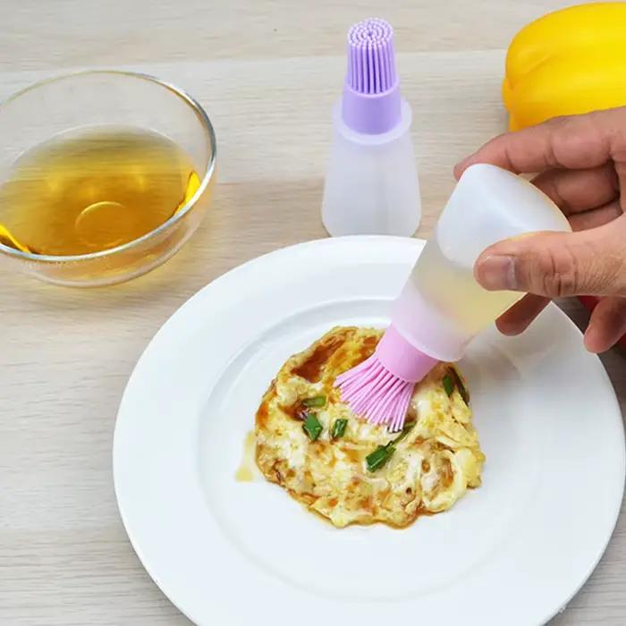 Accessoires de cuisine outils brosse à huile en Silicone brosses à badigeonner gâteau beurre pain pâtisserie