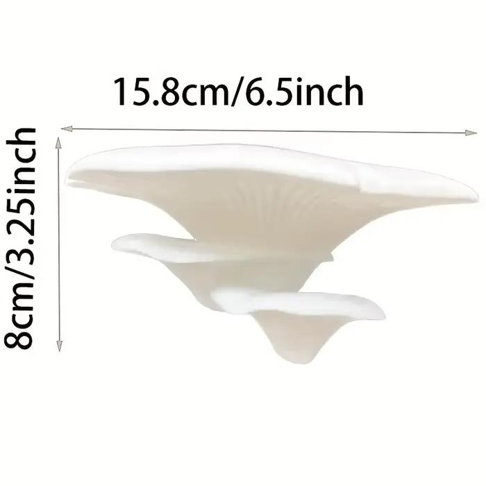 1 pièce de support d'ornement multifonctionnel imprimé en 3D créatif et exquis en forme de champignon