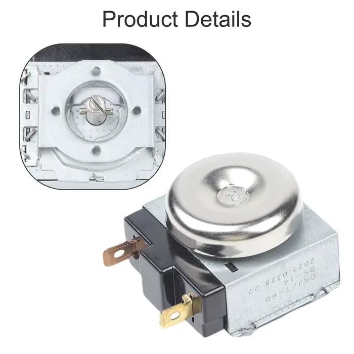 Minuterie de Cuisinière Électrique à Pression Double Durée avec Sonnette Accessoire de Minuteur Mécanique pour Four et Cuiseur à Riz Occasions Spéciales