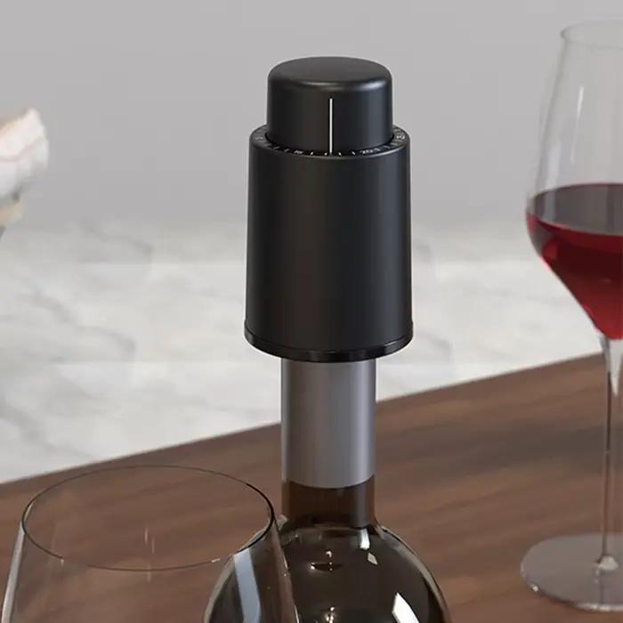 Bouchon de bouteille de vin sous vide en acier inoxydable