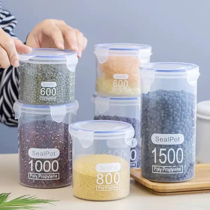 Bocaux scellés avec échelle