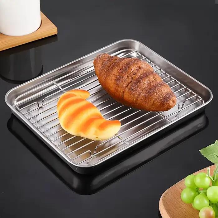 Plateau de Barbecue en acier inoxydable