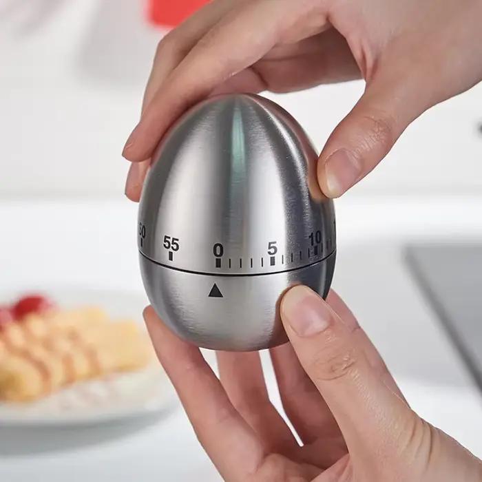 Minuterie de cuisine en acier inoxydable