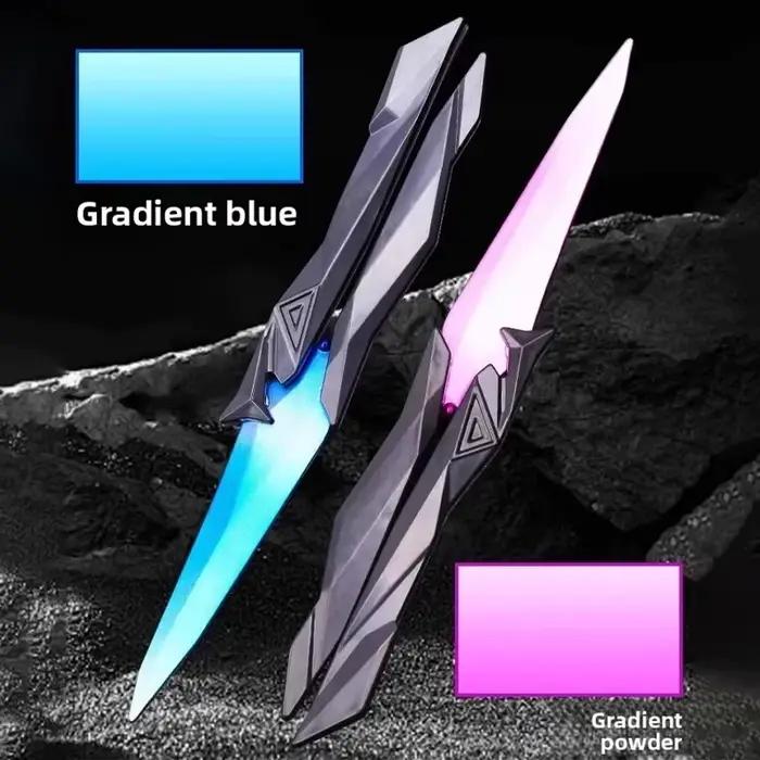 Nouveau couteau papillon pliable Valorant Singularity