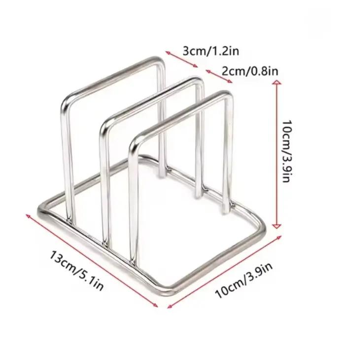 Support de planche à découper Portable en acier inoxydable