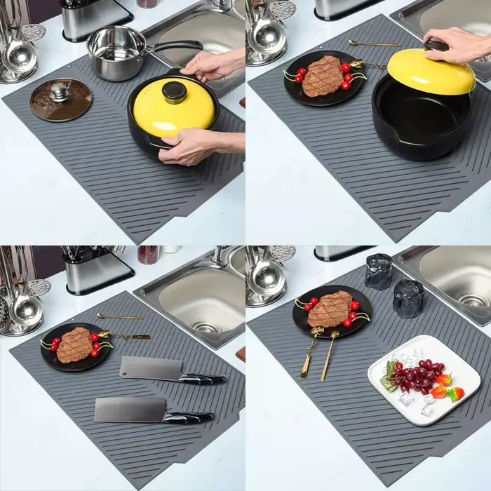 Tapis de planche de vidange en Silicone S/M/LSilicone