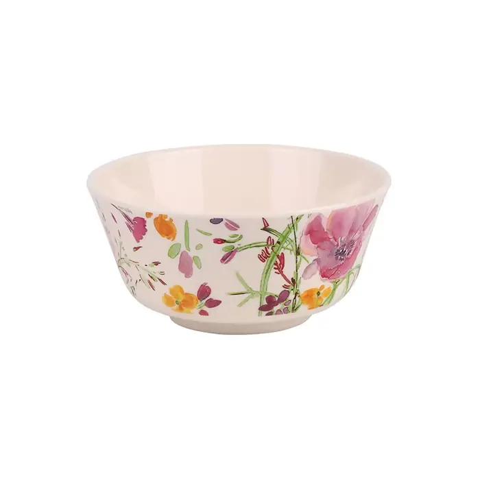 Ensemble de vaisselle en porcelaine avec motifs floraux en plusieurs couleurs pour usage domestique et occasions spéciales
